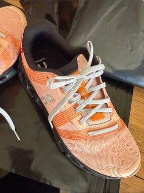On Cloud Lightweight Running Sneaker - Peach